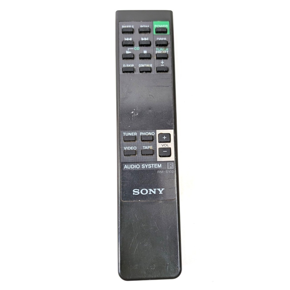 Sony Remote Control Rm-s6 Orignal for Audio System CD Tape Player